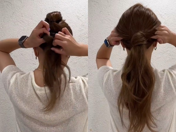 Bí kíp buộc tóc đuôi ngựa bồng bềnh, chuẩn phong cách Hàn