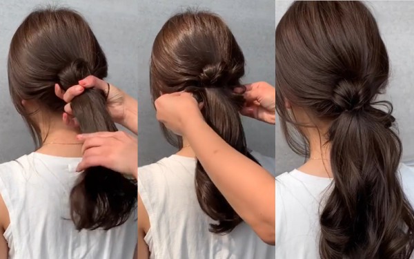 Bí kíp buộc tóc đuôi ngựa bồng bềnh, chuẩn phong cách Hàn