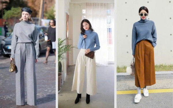 Biến hóa phong cách cùng áo cổ lọ Biến hóa phong cách cùng áo cổ lọ