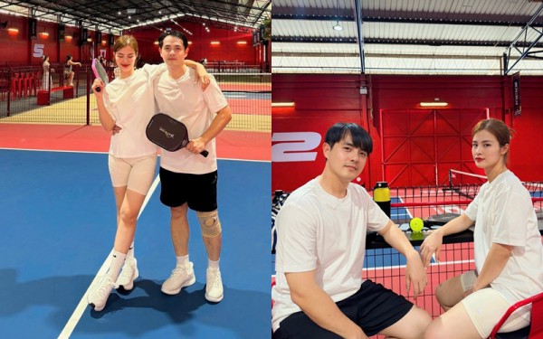 Các cặp đôi Vbiz say mê pickleball - vừa khỏe đẹp, vừa gắn kết