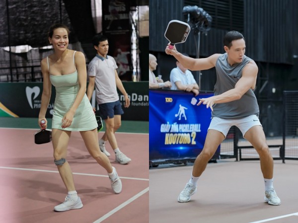 Các cặp đôi Vbiz say mê pickleball - vừa khỏe đẹp, vừa gắn kết