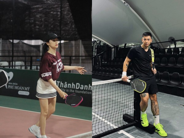 Các cặp đôi Vbiz say mê pickleball - vừa khỏe đẹp, vừa gắn kết