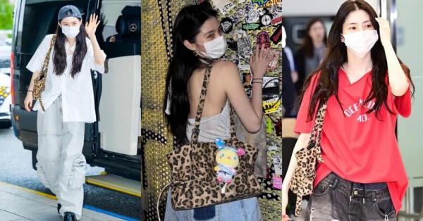 Han So Hee phối túi xách bình dân trông như hàng hiệu Han So Hee phối túi xách bình dân trông như hàng hiệu