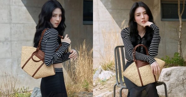 Han So Hee phối túi xách bình dân trông như hàng hiệu Han So Hee phối túi xách bình dân trông như hàng hiệu