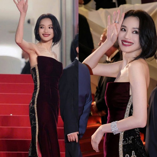 Hình ảnh Thư Kỳ vẫy tay chào tại thảm đỏ LHP Cannes 2025 gây sốt mạng xã hội Hình ảnh Thư Kỳ vẫy tay chào tại thảm đỏ LHP Cannes 2025 gây sốt mạng xã hội