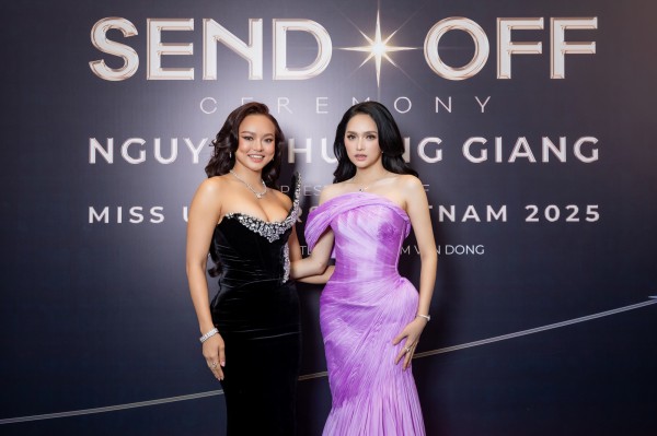 Hồ Ngọc Hà, Kỳ Duyên tiễn Hương Giang lên đường dự thi Miss Universe 2025 Hồ Ngọc Hà, Kỳ Duyên tiễn Hương Giang lên đường dự thi Miss Universe 2025