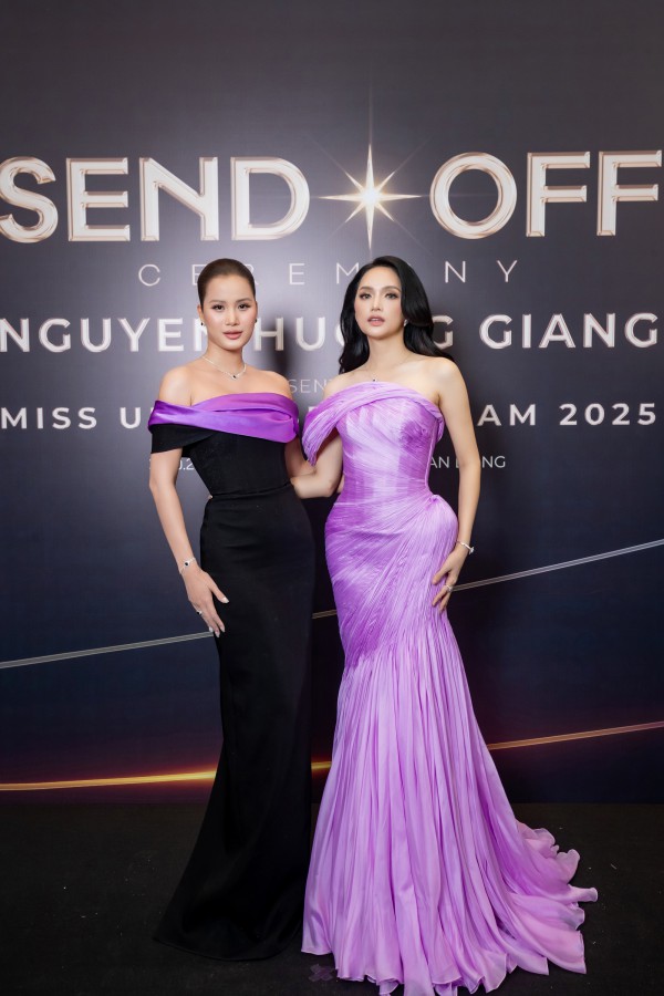 Hồ Ngọc Hà, Kỳ Duyên tiễn Hương Giang lên đường dự thi Miss Universe 2025 Hồ Ngọc Hà, Kỳ Duyên tiễn Hương Giang lên đường dự thi Miss Universe 2025
