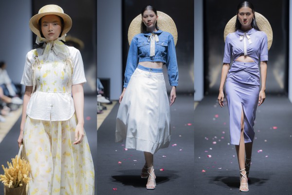 Hoa hậu Khánh Vân mang cánh đồng hoa lên sàn diễn Hoa hậu Khánh Vân mang cánh đồng hoa lên sàn diễn