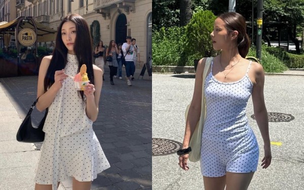 Họa tiết chấm bi trở lại, cổ điển và ngọt ngào