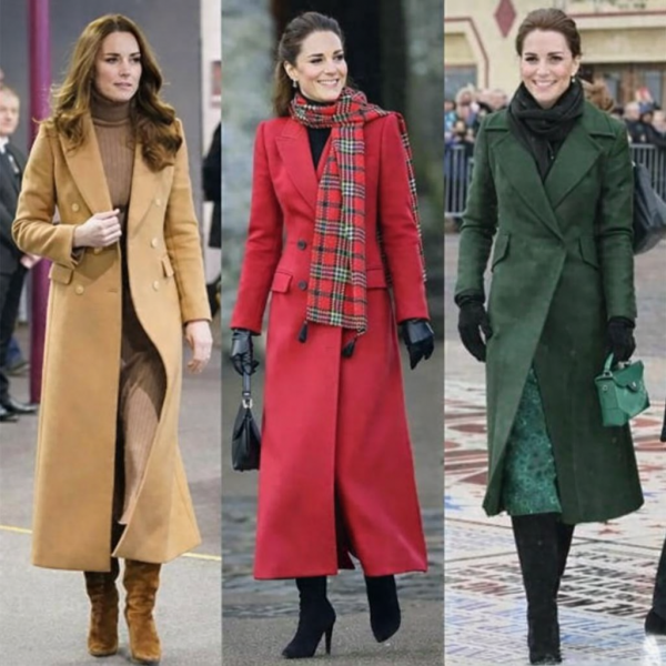 Học cách diện áo khoác dài chuẩn sang, vừa thanh lịch vừa tôn dáng như Công nương Kate Middleton