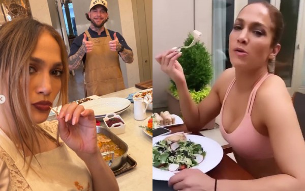 Jennifer Lopez truyền cảm hứng giữ vòng eo săn chắc ở tuổi U60