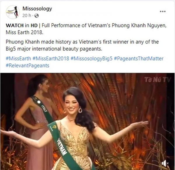 Không nhắc đến Hoa hậu Thùy Tiên, nhưng Missosology liên tục đăng về các đại diện Việt Nam