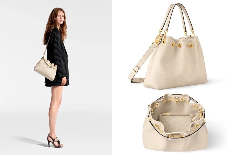 Loạt túi xách sắc màu Cloud Dancer dẫn đầu xu hướng