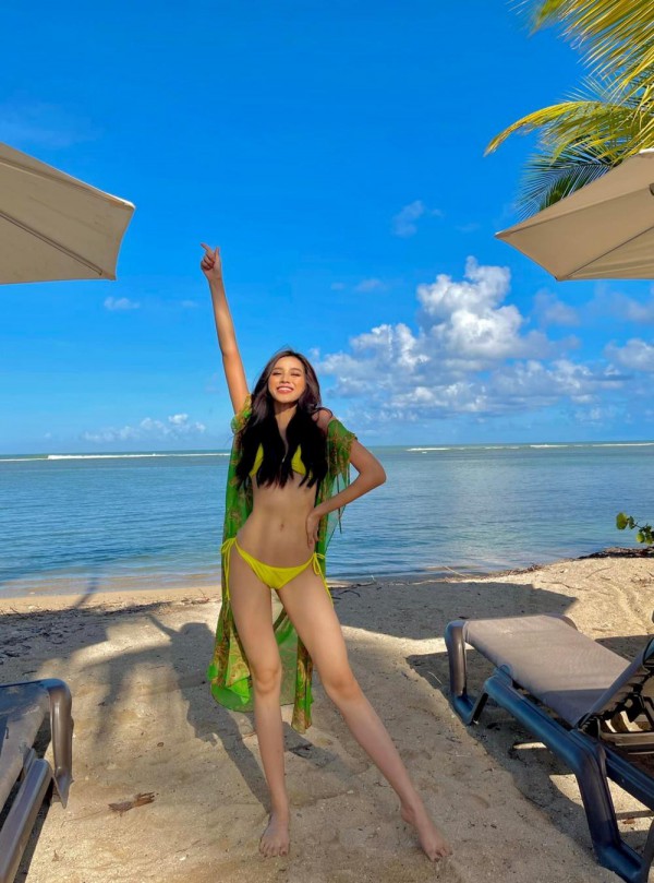 Miss World: Hoa hậu Đỗ Thị Hà diện bikini khoe đôi chân cực phẩm, tự tin nói “TÔI ĐẸP!”