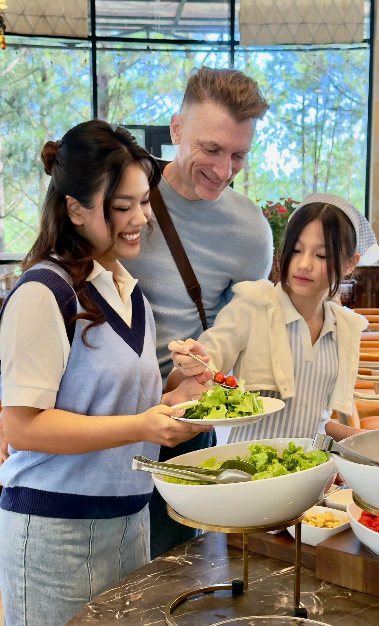 Nét lai Tây đáng yêu của con gái Phương Vy