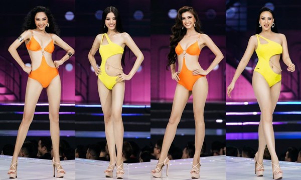 Ngắm Top 41 Miss Universe Vietnam 2022 khoe thân hình cực cháy trong đêm Bán kết