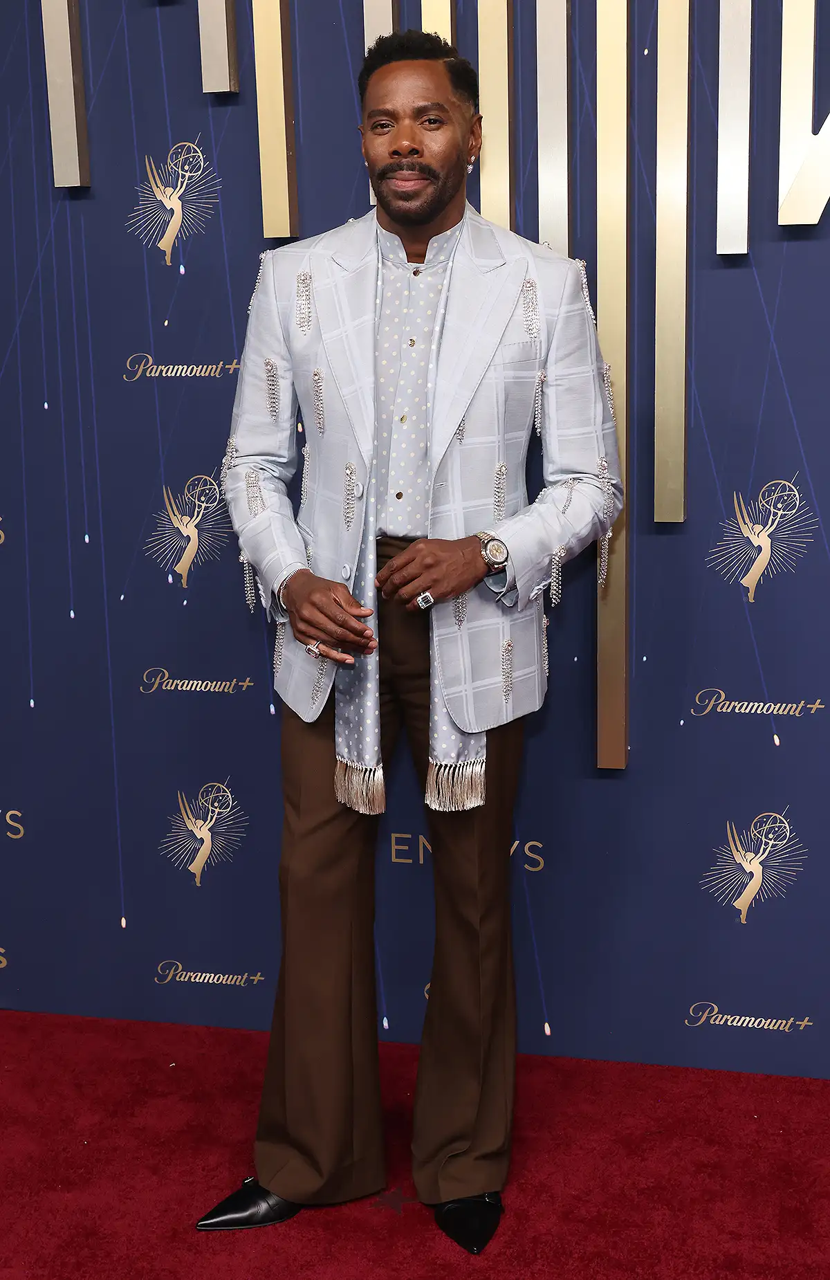 Ngắm dàn sao tỏa sáng trên thảm đỏ Emmy 2025 Ngắm dàn sao tỏa sáng trên thảm đỏ Emmy 2025