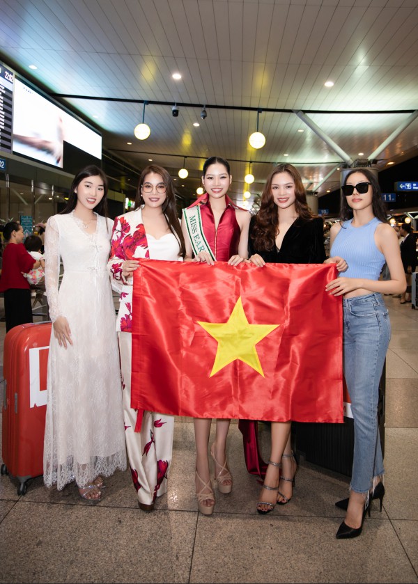 Người đẹp Cao Ngọc Bích lên đường dự thi Miss Earth 2024 Người đẹp Cao Ngọc Bích lên đường dự thi Miss Earth 2024