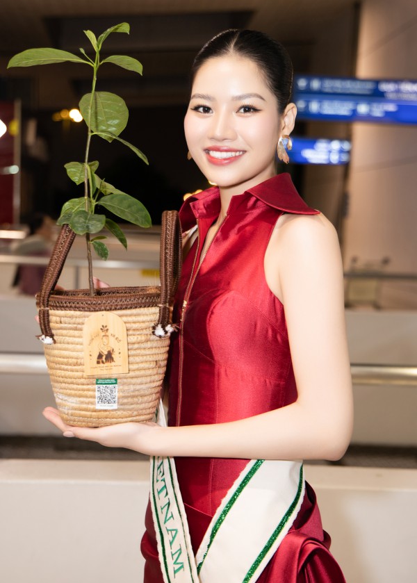 Người đẹp Cao Ngọc Bích lên đường dự thi Miss Earth 2024 Người đẹp Cao Ngọc Bích lên đường dự thi Miss Earth 2024