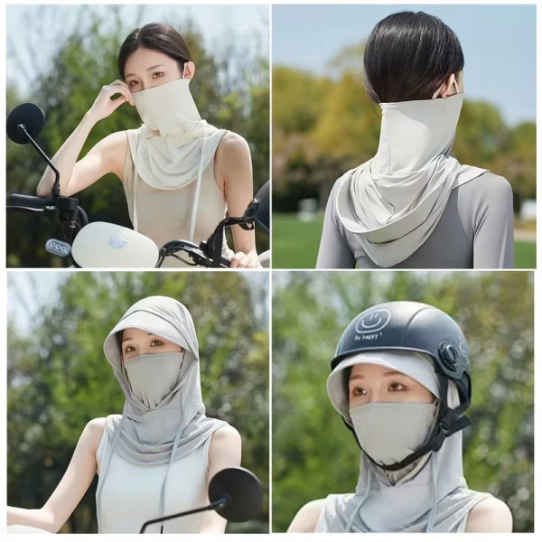 Nhanh tay chọn chiếc khăn trùm đầu chống nắng nóng&nbsp;