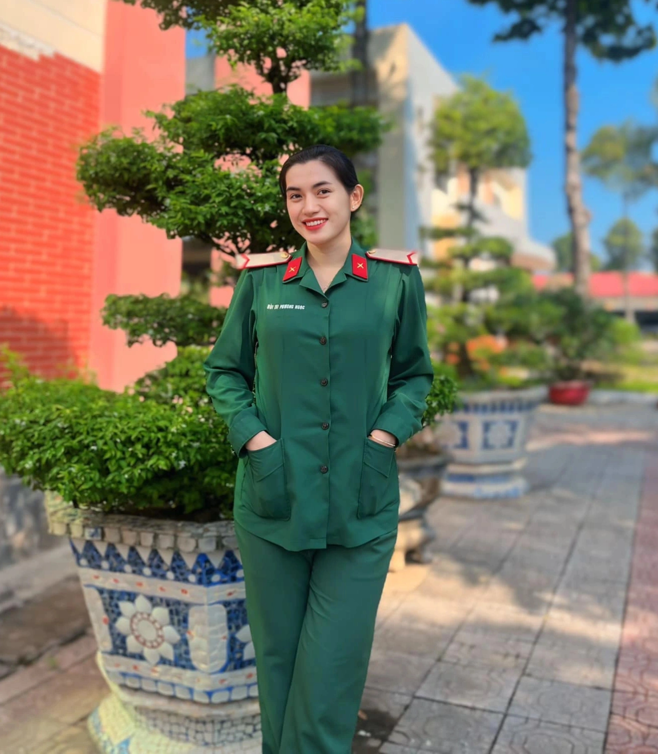 Những nữ chiến sĩ xinh đẹp Những nữ chiến sĩ xinh đẹp