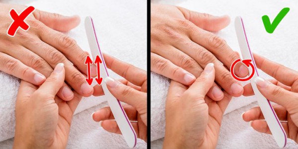 Những sai lầm khiến bộ móng của bạn không đẹp lung linh Những sai lầm khiến bộ móng của bạn không đẹp lung linh
