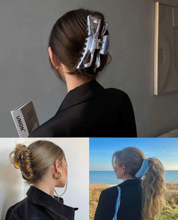 Phụ kiện tóc bản to "lên ngôi" mùa hè 2025 Phụ kiện tóc bản to "lên ngôi" mùa hè 2025