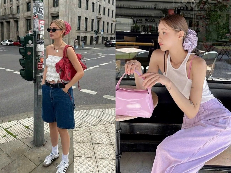 Phụ kiện tóc bản to "lên ngôi" mùa hè 2025 Phụ kiện tóc bản to "lên ngôi" mùa hè 2025