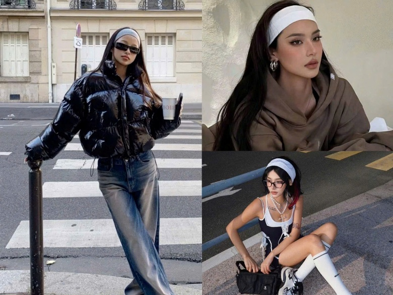 Phụ kiện tóc bản to "lên ngôi" mùa hè 2025 Phụ kiện tóc bản to "lên ngôi" mùa hè 2025