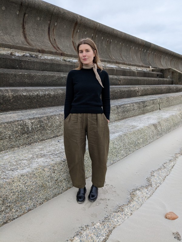 Quần dáng phồng soán ngôi thời trang mùa thu