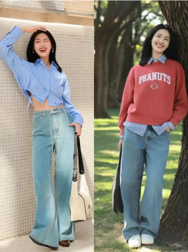 Quần jeans lên ngôi nhờ tiện lợi, hợp mốt, trẻ trung