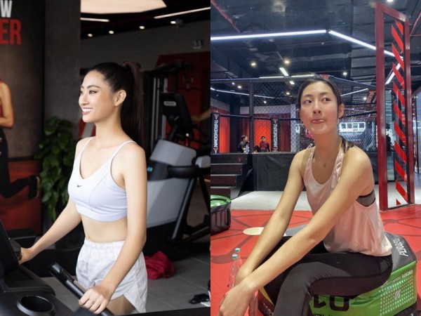 Sao Việt khỏe đẹp: Lương Thùy Linh chăm đạp xe giúp dáng săn chắc