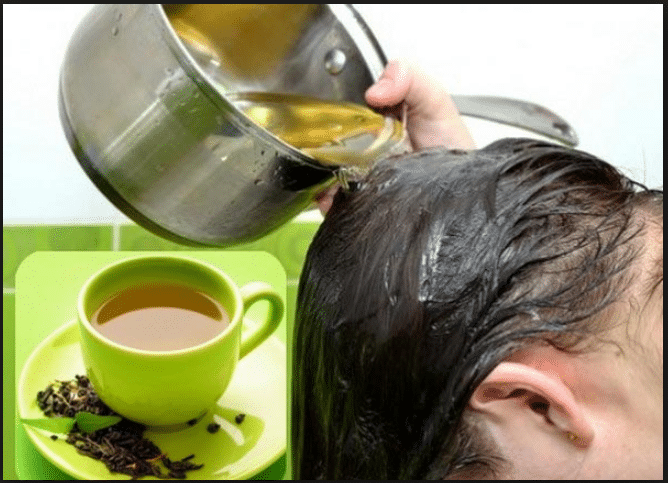 Thải độc cho tóc chắc khỏe từ trà xanh, sữa chua