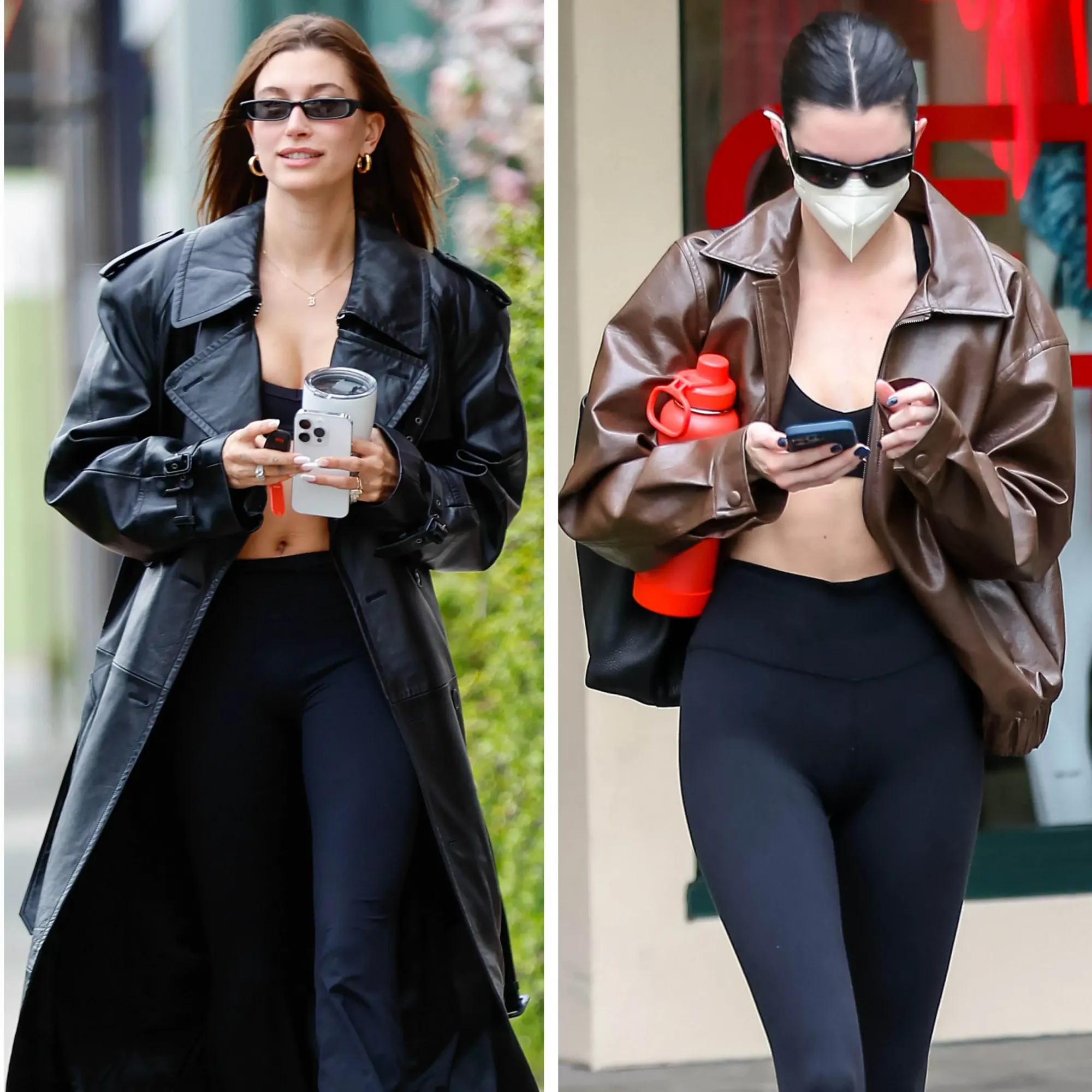 Thời trang đồng điệu của đôi bạn thân Kendall Jenner – Hailey Bieber
