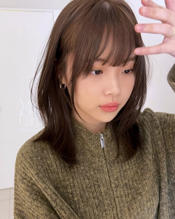 Tóc màu nâu cà phê, nâu sữa 