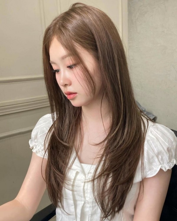 Tóc màu nâu cà phê, nâu sữa 