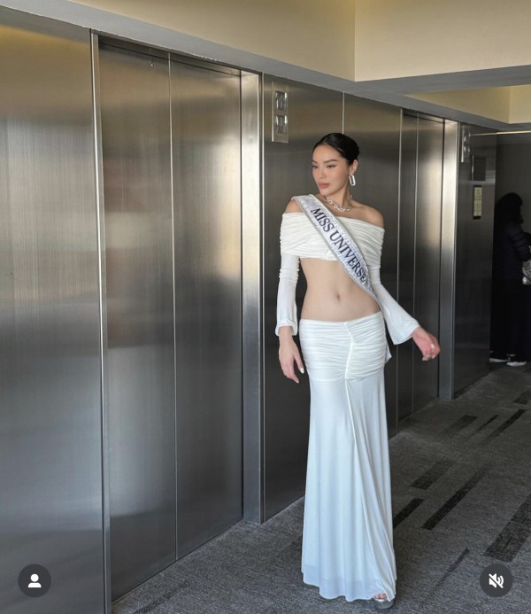 Trang phục khoe dáng gợi cảm của Kỳ Duyên khi dự thi Miss Universe 2024