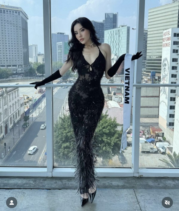 Trang phục khoe dáng gợi cảm của Kỳ Duyên khi dự thi Miss Universe 2024