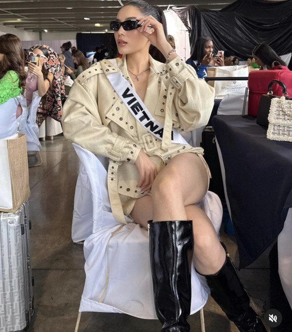 Trang phục khoe dáng gợi cảm của Kỳ Duyên khi dự thi Miss Universe 2024