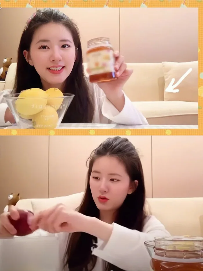 Triệu Lộ Tư, Chương Nhược Nam dưỡng da căng mịn từ chanh dây