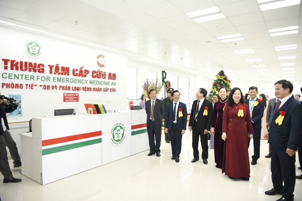 Ấn tượng thiết kế sang, hiện đại của Bệnh viện Bạch Mai, Việt Đức cơ sở 2