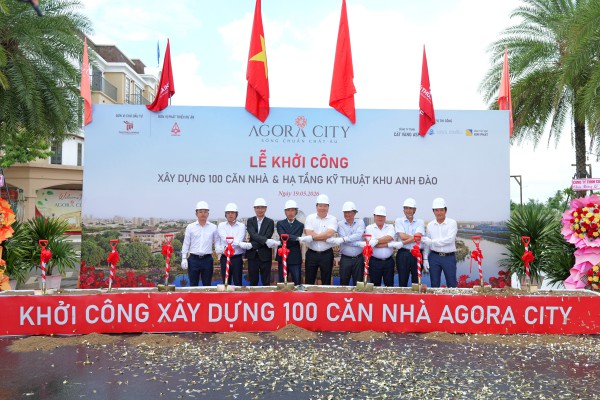 Agora City xây 100 nhà phố đón làn sóng chuyên gia KCN liền kề