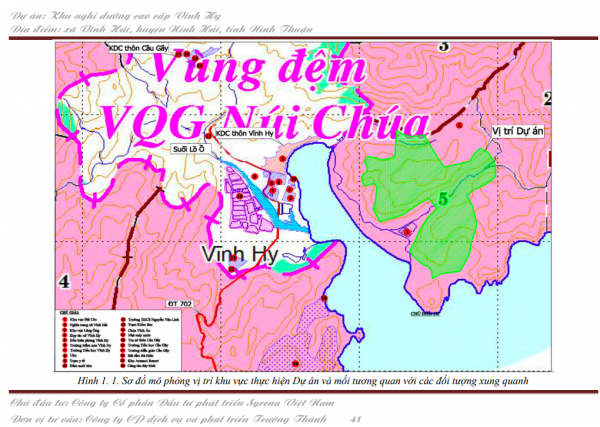 Bộ TNMT đang tham vấn chuyển đổi 12ha rừng tự nhiên tại Vườn quốc gia Núi Chúa làm Khu nghỉ dưỡng cao cấp