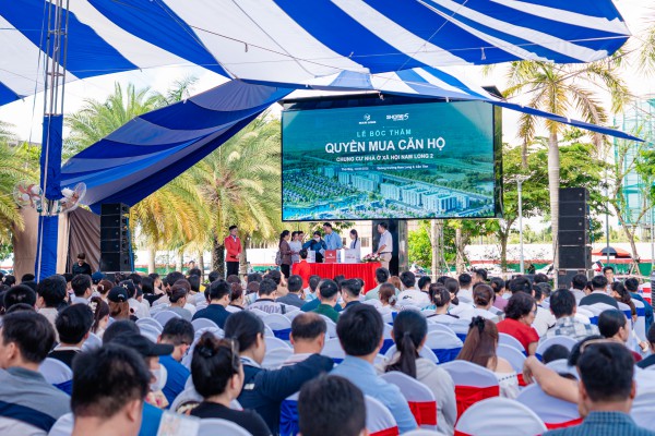 Gần 100% căn hoàn tất đặt cọc dự án NOXH Nam Long 2 Gần 100% căn hoàn tất đặt cọc dự án NOXH Nam Long 2