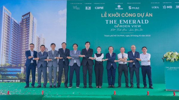 Khởi công dự án The Emerald Garden View tại TP.HCM Khởi công dự án The Emerald Garden View tại TP.HCM