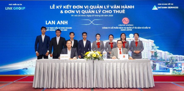 Lan Anh Avenue hợp tác Asahi Japan: Vận hành chuẩn Nhật, tối ưu giá trị cho thuê
