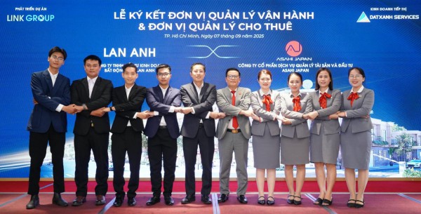 Lan Anh Avenue hợp tác Asahi Japan: Vận hành chuẩn Nhật, tối ưu giá trị cho thuê