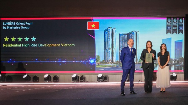 Masterise Homes nối dài chuỗi công nhận quốc tế cho năng lực định chuẩn hàng hiệu