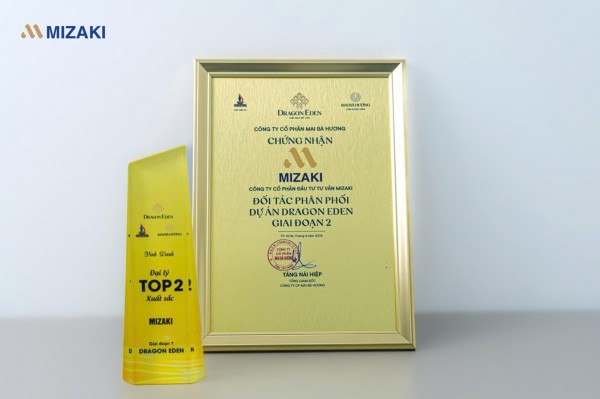 Mizaki trở thành đại lý phân phối chiến lược dự án Dragon Eden giai đoạn 2