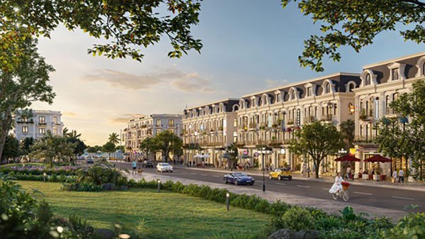 Nhà phố tại vùng lõi Vịnh Tiên: Một điểm đến đa giá trị sống